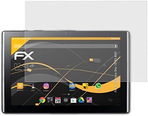 מגן מסך Atfolix התואם ל- Acer Iconia One 10 B3-A40 סרט הגנה על מסך, סרט מגן אנטי-רפלקטיבי וסופג זעזועים FX
