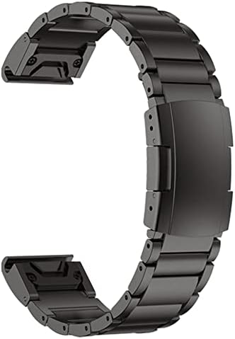 DJDLFA 22/26 ממ סגסוגת טיטניום סגסוגת שעון עבור Garmin Fenix ​​7 7x 6 6x Pro 5 5x Plus 3HR 935 צמיד Smart Watch מהיר של רצועת כף היד Easy Easyfit