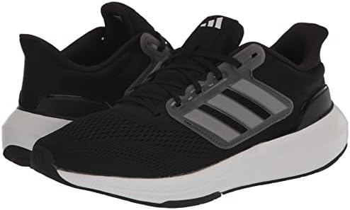 נעל ריצה אולטרה -סיבית של אדידס, שחור/לבן/שחור, 6.5