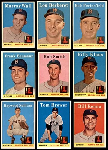 1958 Topps Boston Red Sox Team