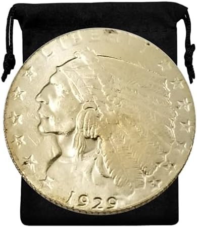 עותק קוקריט 1929 זהב הודי חצי נשר מטבע 2.5 דולר-ארהב מטבע מזכר