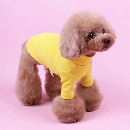 חולצות טריקו בצבע אחיד לכלבים לכלבים קטנים