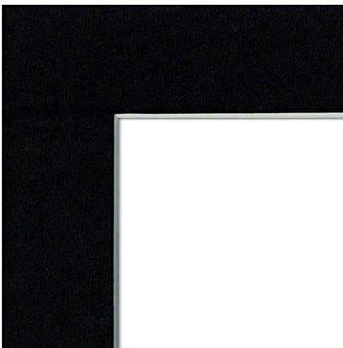 מסגרות אימפריאליות שחור מאט לוח, מתאים לתמונות 3-1/2 על 5 אינץ 'למסגרת 5 על 7 אינץ'