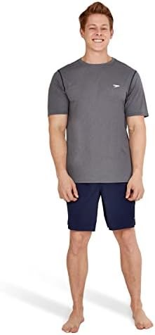 חולצת שחייה של Speedo's Speedo גברים גרפית שרוול קצר