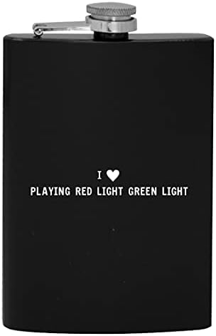 אני לב אוהב לשחק אדום אור ירוק אור-8 עוז ירך שתיית אלכוהול בקבוק