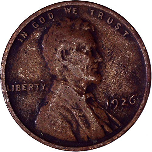 1926 לינקולן חיטה סנט 1 סי מאוד בסדר