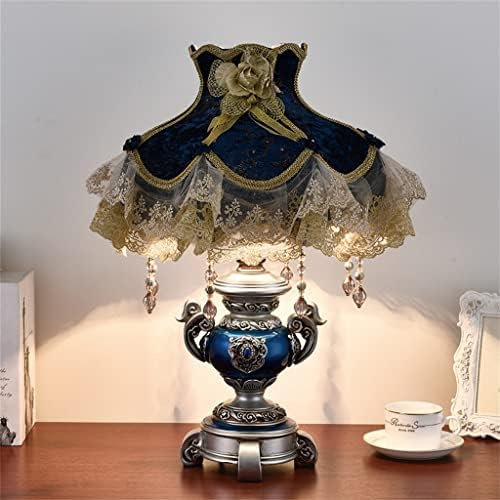 אירופאי שרף קרפט מנורת שולחן דקורטיבי תאורה ליד מיטת מנורת מלון מסדרון חתונה קישוט לילה אור