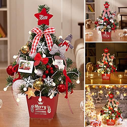 גן חיצוני אדום זוהר עץ חג המולד קישוט לחג המולד קישוטי עיצוב מסיבה ביתית