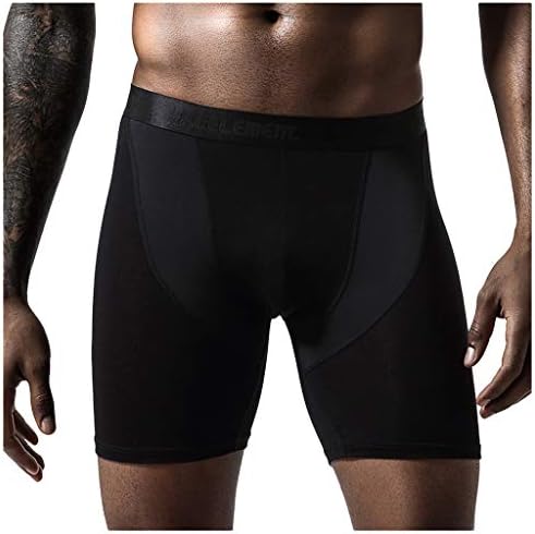 בוקסר לגברים חבילת אלסטי מכנסיים סקסי לנשימה רזה גברים של שטוח ארוך תחתונים מהיר ספורט ייבוש חבילה