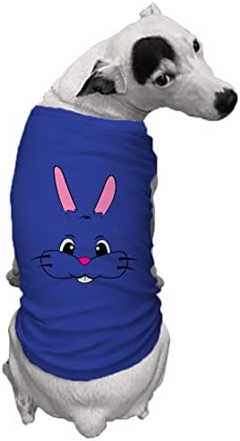 פנים ארנב - חולצת כלבים של ארנב