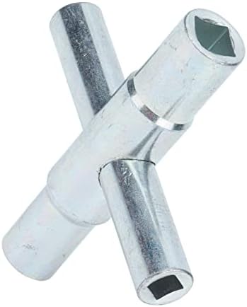 Teuopioe 4-in-1 Sillcock Key כלי מפתח לברזי מים וברחי אמבטיה רב-פונקציונליים