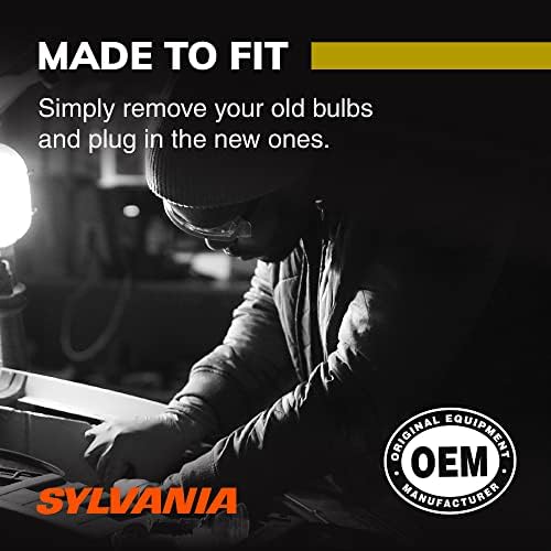 Sylvania - 9012 Silverstar ZXE זהב זהב נורת פנס הלוגן בעלת ביצועים גבוהים - אור ראש ופוג