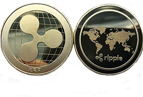 SUNYUANYI XRP Ripple COIN XRP מטבע זיכרון 1 PC-Gold Ripple