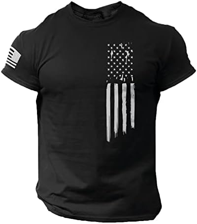 Dudubaby 4 ביולי חולצות Mens Mens Mencle American Flag בגדי חדר כושר גרפי 1776 חולצה