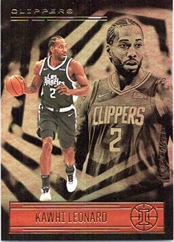 2020-21 אשליות פאניני 14 Kawhi לאונרד לוס אנג'לס קליפרס NBA כרטיס מסחר בכדורסל
