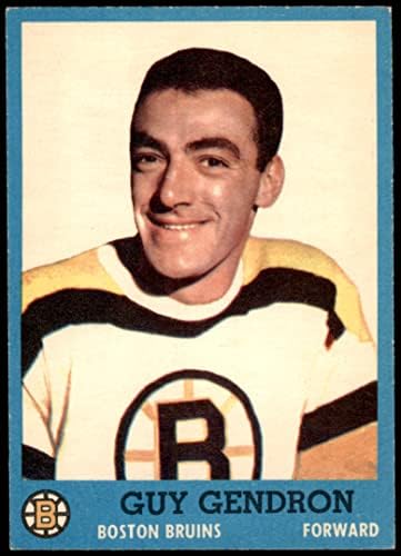 1962 Topps 16 Jean-Guy Gendron Boston Bruins Ex/Mt Bruins