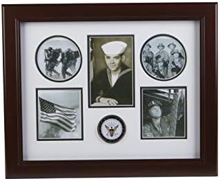 חנות הדגל האמריקאית ארהב מדליון חיל הים 5 מסגרת קולאז 'תמונות