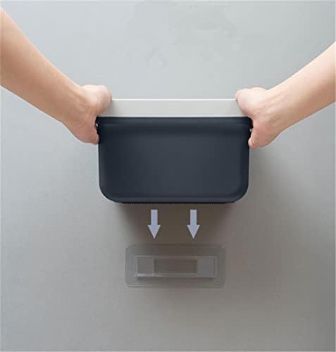 קיר הר אמבטיה מדף אמבטיה תיבת רקמות מחזיק נייר טואלט מפית מקרה אחסון מדף ארגונית