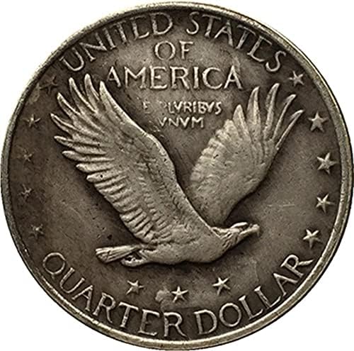 מטבע זיכרון Cryptocurrency מטבע אהוב 1927 American Liberty Eagle מטבע מטבע קשיח מצופה כסף מטבע מטבע מטבע זיכרון אוסף מזל מטבע מזל מטבע