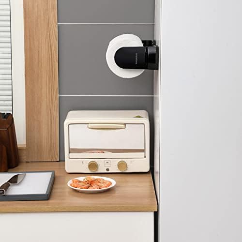 Simpletome יד אחת דמעה מחזיק מגבת מגבת מגנט למקרר למטבח ספסלים ספסלי אחסון ארונות אחסון גריל מוסך בסיס מתכת +ABS