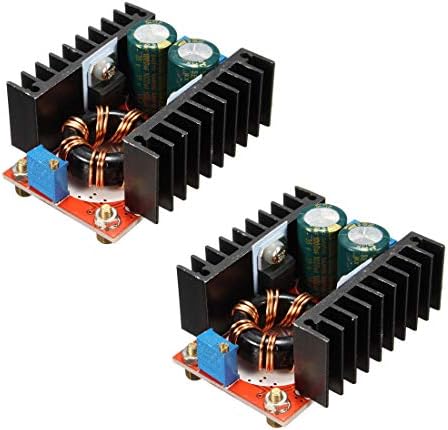 HILETGO 2PCS 150W 10-32V עד 12-35V מתח מתכוונן 6A DC BOOST ממיר שלב למעלה 10-32V עד 12-35V מתח מתח מודול אספקת חשמל ממירים