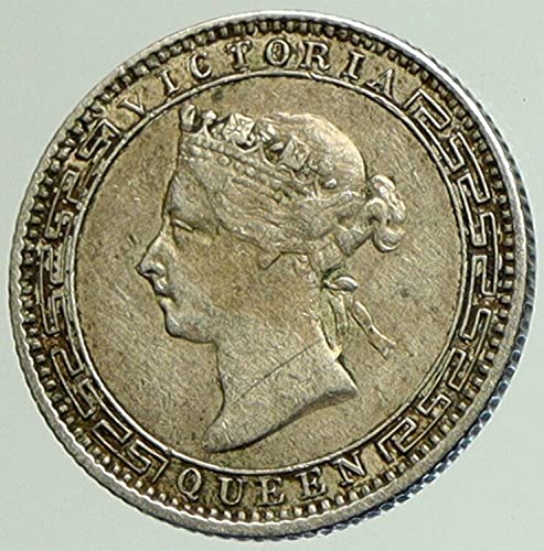 1892 LK 1892 Ceylon עכשיו סרי לנקה בריטניה מלכה ויקטוריה גאני 25 סנט טוב לא מוסמך
